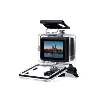 GoPro Hero 9 vandtæt cover med tilbehør Gennemsigtig