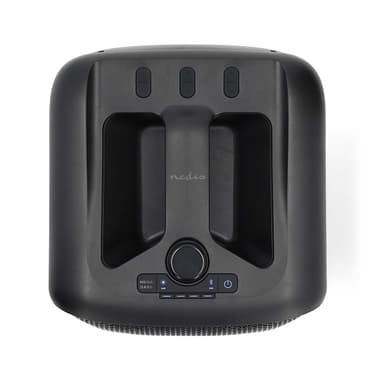 Nedis Bluetooth® Party Speaker | Maksimal batteritid: 5 timer | 150 W | Bærehåndtag | Fest lys | Kan parres | Equalizer | Orange / Sort
