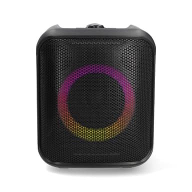 Nedis Bluetooth® Party Speaker | Maksimal batteritid: 5 timer | 150 W | Bærehåndtag | Fest lys | Kan parres | Equalizer | Orange / Sort