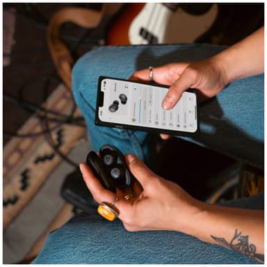 JLab JBuds ANC 3 true wireless in-ear- høretelefoner (sort)