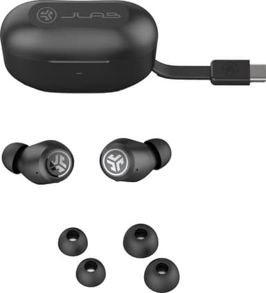 JLab JBuds ANC 3 true wireless in-ear- høretelefoner (sort)