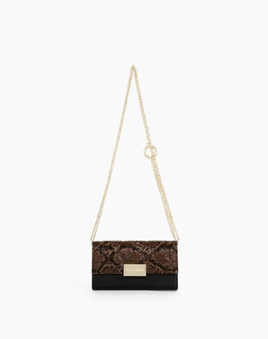 Statement Clutch iPhone 12 MINI Sunset Snake