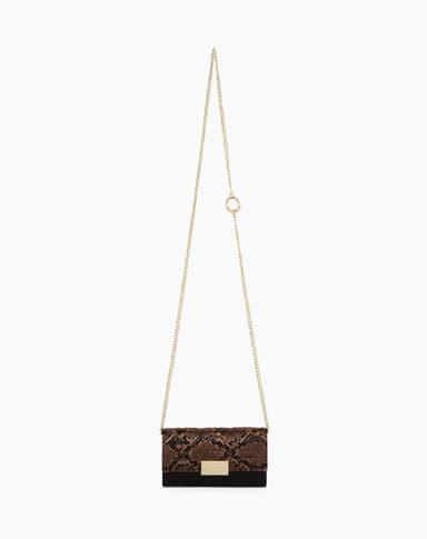Statement Clutch iPhone 12 MINI Sunset Snake