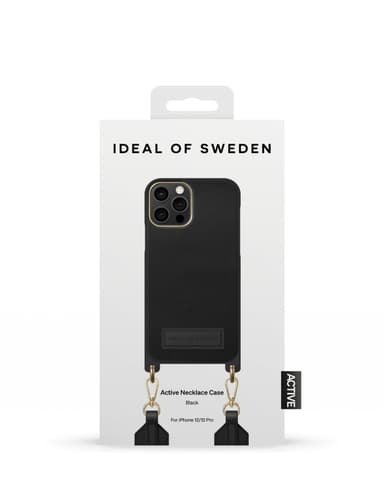 Athena Necklace Case iPhone 12/12P Black