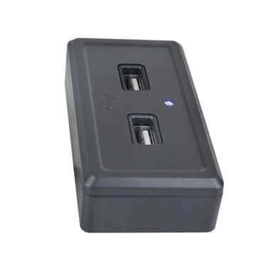 Biloplader Ladepanel med 2 USB-stik