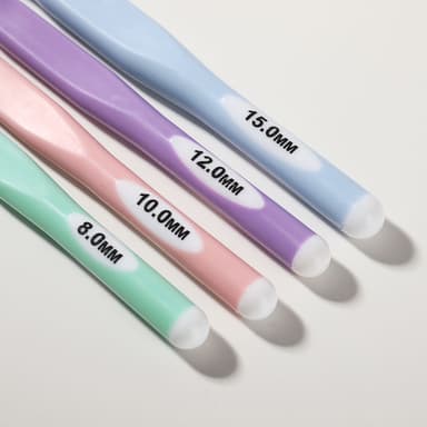 Hæklenåle 4-pak MultiColor