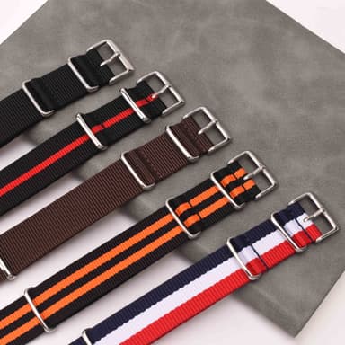 Erstatningsurrem nylon urrem 24 mm Grøn