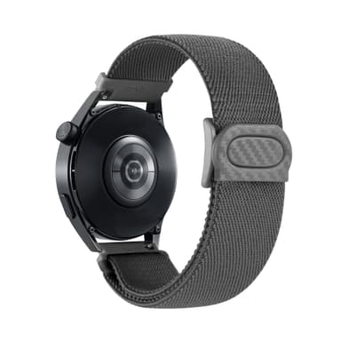 Nylon urrem kompatibel med Huawei, Xiaomi, Garmin, Samsung 22mm Grå