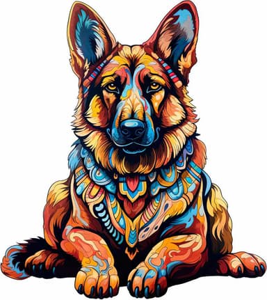 Crafthub Schæferhund puslespil
