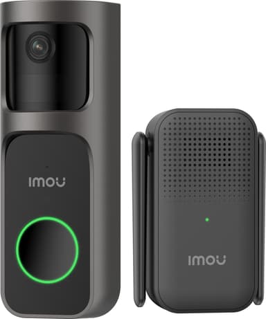 Imour Doorbell 2S videodørklokkesæt (sort)