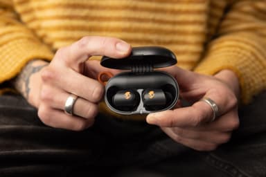 Skullcandy Sesh ANC Active true wireless in-ear ørepropper sort/orange