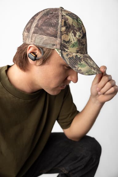 Skullcandy Push ANC Active true wireless in-ear ørepropper sort/orange