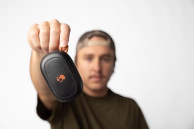 Skullcandy Push ANC Active true wireless in-ear ørepropper sort/orange