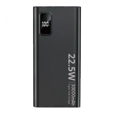 SiGN Super Powerbank 30 000mAh, 22.5W, Black