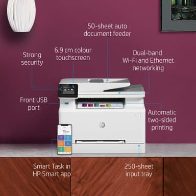 HP Color Laserjet Pro M283fdw AIO laserprinter