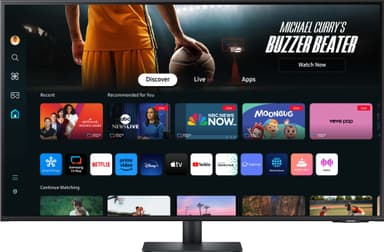 Samsung Smart Monitor M7 43" skærm (sort)