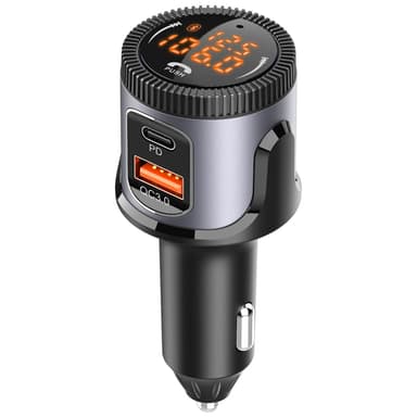 FM-sender Bluetooth-sender med hurtig opladning