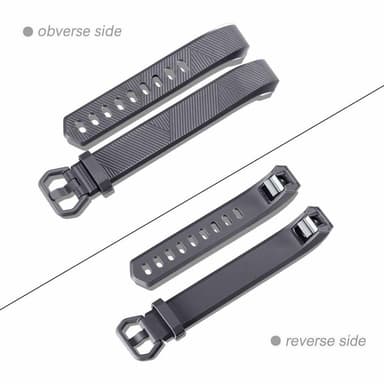 Fitbit Alta/Alta HR armbånd silikone 10-pak blandede farver S