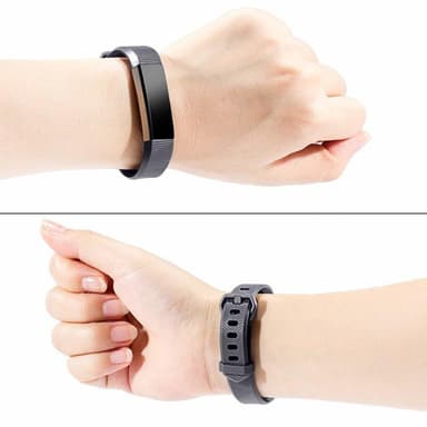 Fitbit Alta/Alta HR armbånd silikone 10-pak blandede farver S