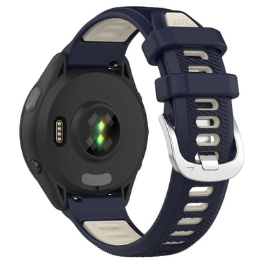 Urrem silikone Mørkeblå Garmin Forerunner 265S / 255S Music / 255S / Venu 2S / Vivomove 3S / Vivoactive 4S