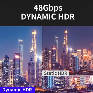 HDMI 2.1-kabel High Speed 48Gbps 8K / 60Hz HDR 2 m