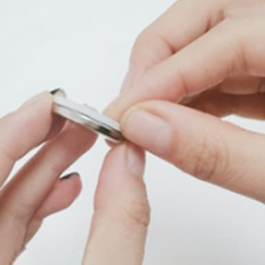 10-pak super stærke neodymmagneter med selvklæbende bagside Sølv 8 x 3 mm