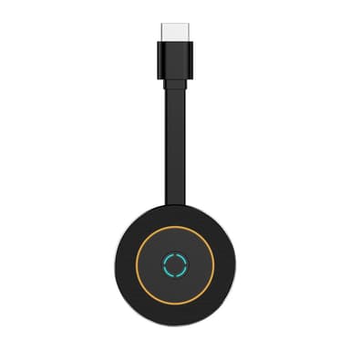 Trådløs HDM donglemodtager 4K 2.4G 1080P Sort