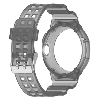 Integreret TPU-urrem Stødsikker til Google Pixel Watch 1/2 Sort ask