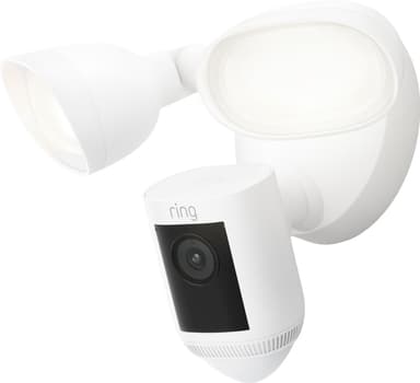Ring Floodlight Cam Pro overvågningskamera (hvid)