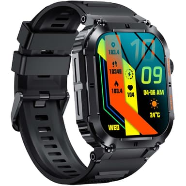 Denver SWC-191B Bluetooth SmartWatch with heartrate, blood pressure and blood oxygen sensor & call function