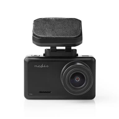 Nedis Dash Cam | 4K@24fps | 12.0 MPixel | 2.4 "" | LCD | Parkeringssensor | Bevægelsesdetektering | Natudsigt | Sort