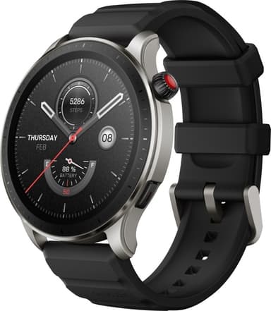 Amazfit GTR 4 -älykello, Superspeed Black