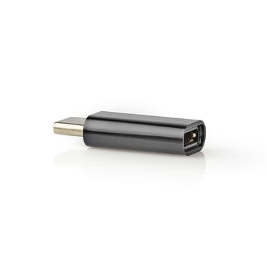 Nedis USB-C™ Adapter | USB 2.0 | USB-C™ Han | USB Micro-B Hun | 480 Mbps | Runde | Nikkelplateret | Sort | Konvolut