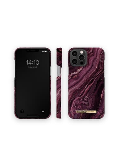 Printed Case iPhone 12PM/13PM Golden Plum