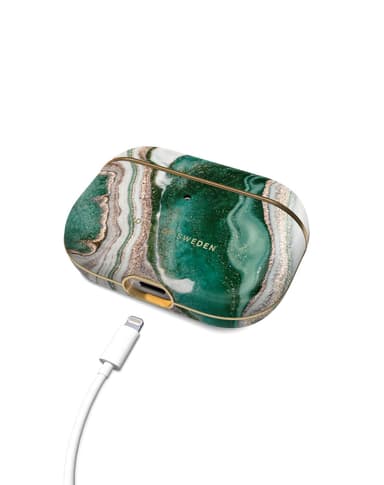 Printed AirPods Case PRO 1/2 Golden Jade Marble