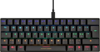 Deltaco DK430 gaming-tastatur