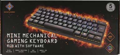 Deltaco DK430 gaming-tastatur