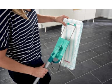 Leifheit Profi XL micro duo Gulvvasker stålskaft Hvid/Grøn