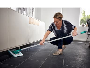 Leifheit Profi XL micro duo Gulvvasker stålskaft Hvid/Grøn