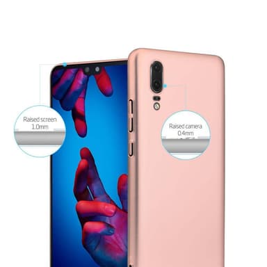 Huawei P20 Cover Etui Case (Lyserød)