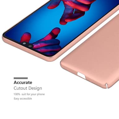Huawei P20 Cover Etui Case (Lyserød)
