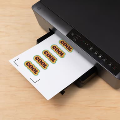 Cricut Printable Vinyl A4-ark i 12-pak (hvid)