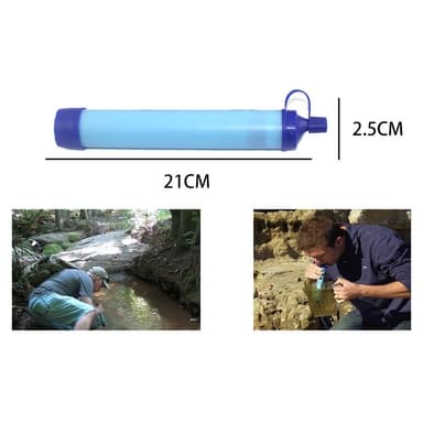 Vandrenser sugerør Emergency Survival Vandreture Vandfilter