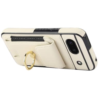For Google Pixel 8a Kickstand Case Phone Cover with Card Slots