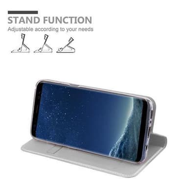 Cover Samsung Galaxy S8 Etui Case (Sølv)
