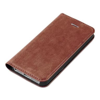 Cover iPhone 5 / 5S / SE 2016 Etui Case (Brun)