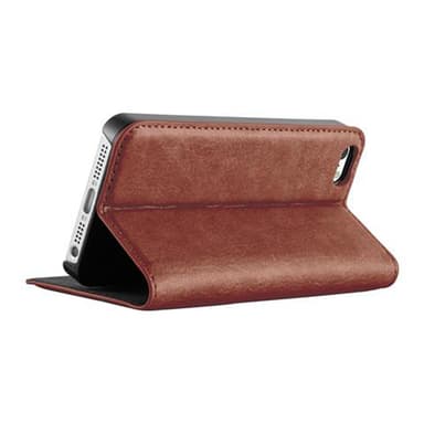Cover iPhone 5 / 5S / SE 2016 Etui Case (Brun)