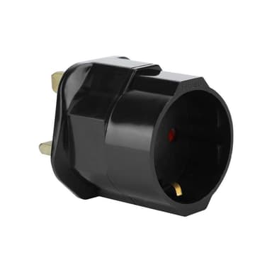 4x Stikkontaktadapter Rejsekonverter (britisk type g