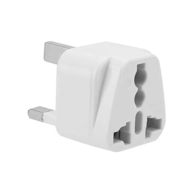 4x Stikkontaktadapter Rejsekonverter (britisk type g)