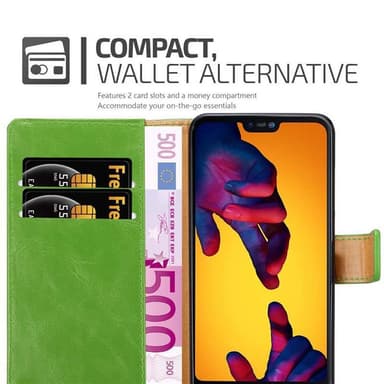 Cover Huawei P20 LITE 2018 / NOVA 3E Etui Case (Grøn)